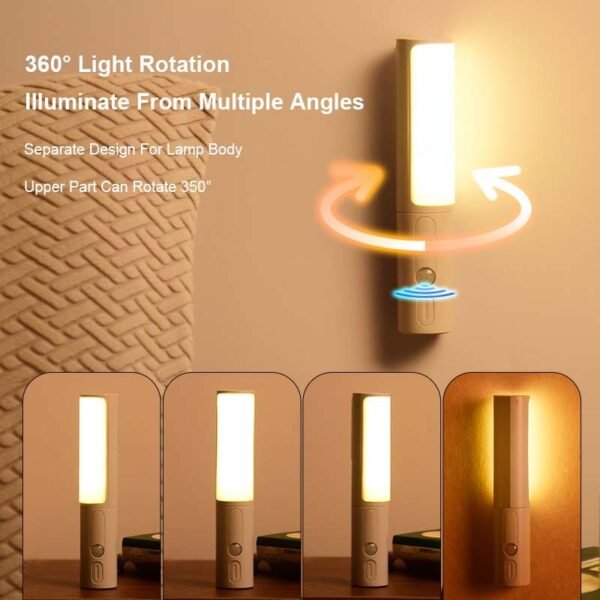 New Style Smart Human Body Induction Motion Sensor LED Night Light